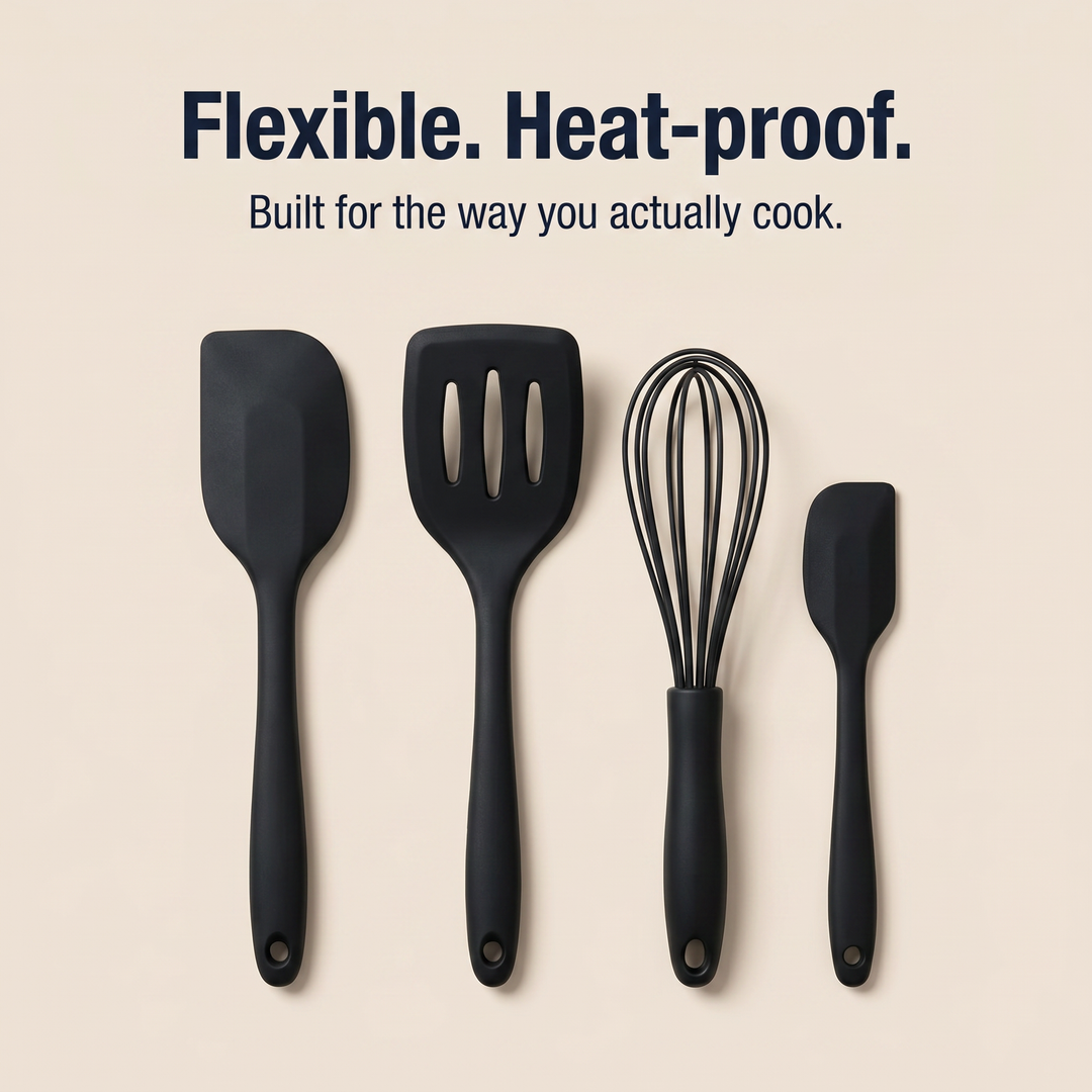 Silicone Utensils Set